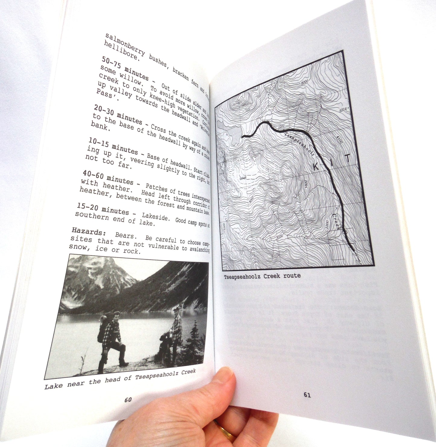 THE BELLA COOLA VALLEY and VICINITY HIKING TRAILS and ROUTES, by Scott Whittemore (1993 1st Ed.)