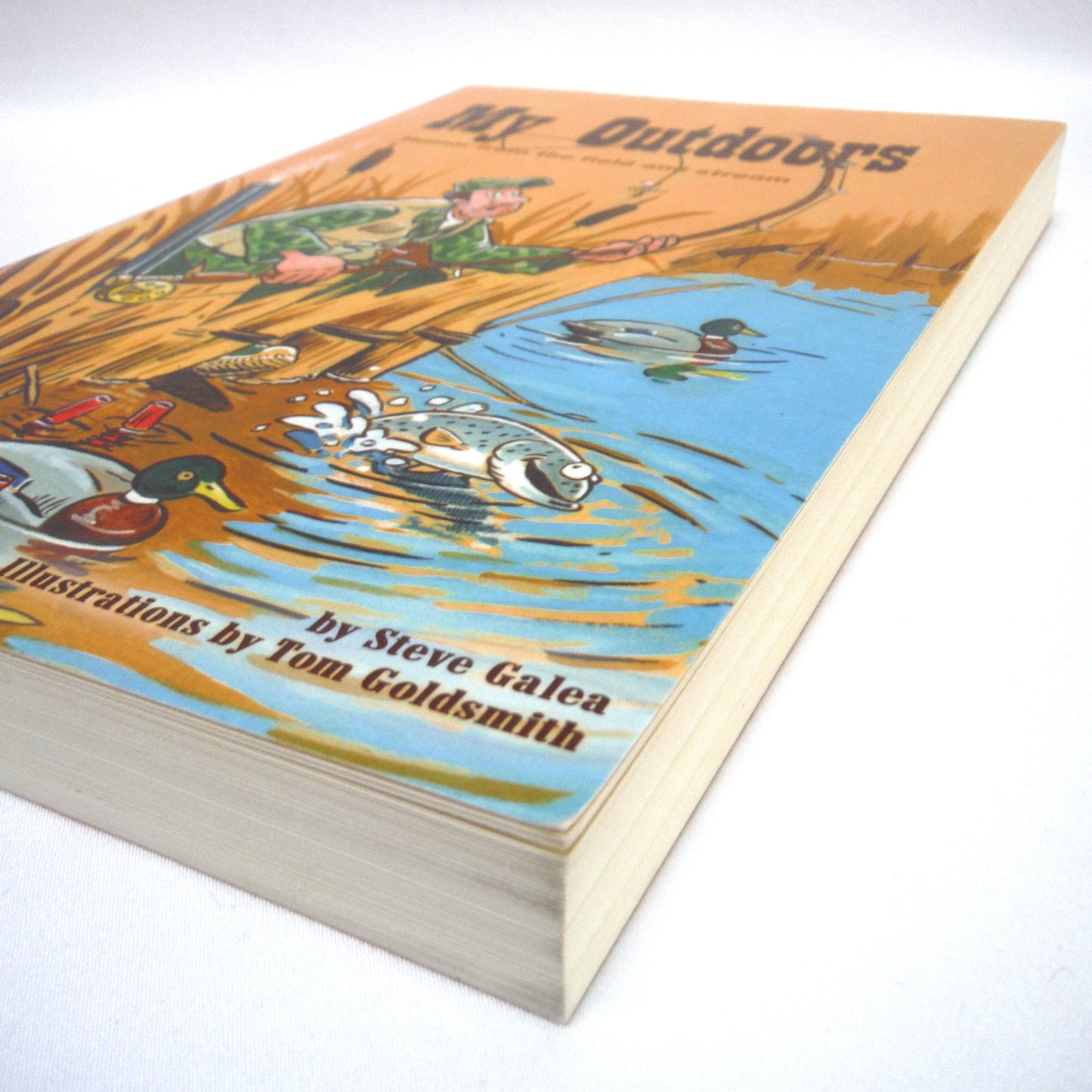 MY OUTDOORS, Humor From The Field and Stream, by Steve Galea, Illustrations by Tom Goldsmith (2003 1st Ed.)