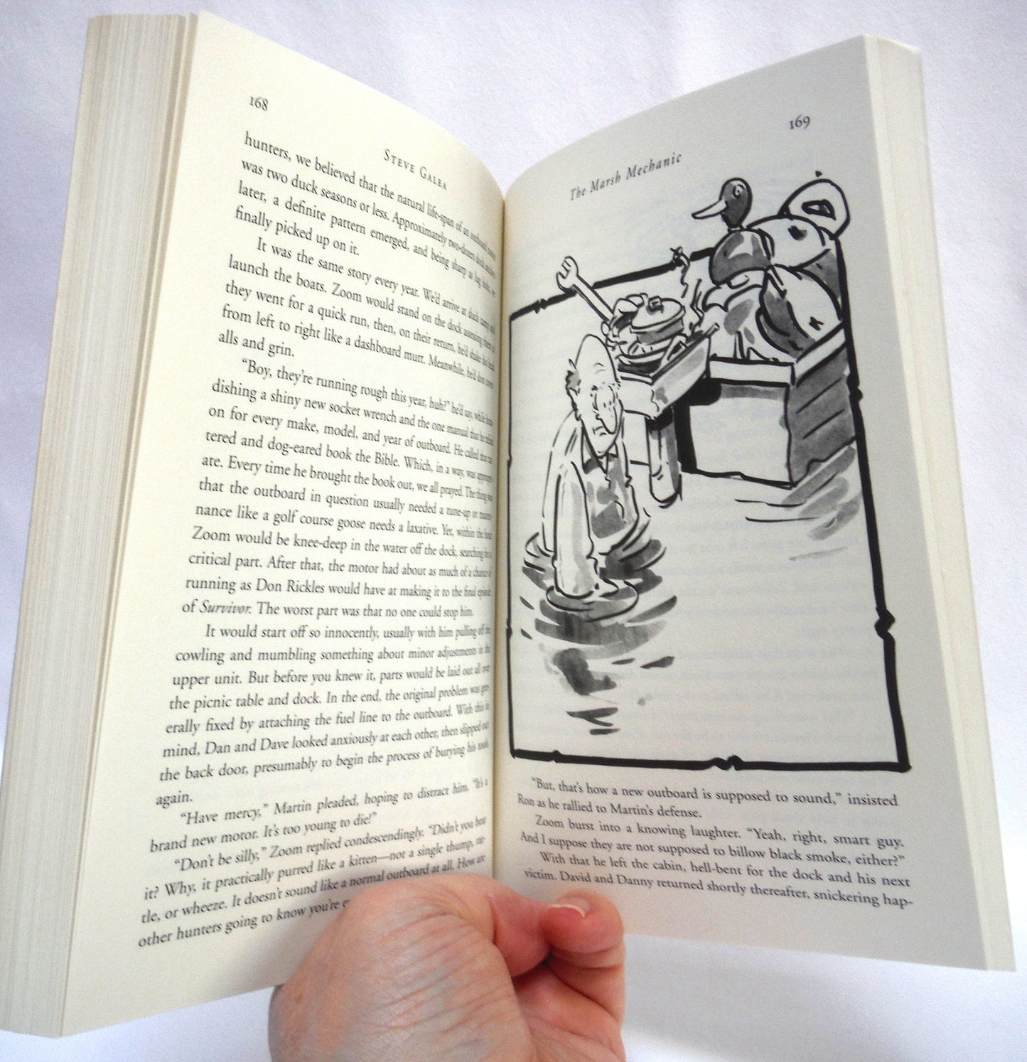MY OUTDOORS, Humor From The Field and Stream, by Steve Galea, Illustrations by Tom Goldsmith (2003 1st Ed.)