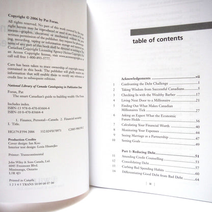 THE SMART CANADIAN'S GUIDE TO BUILDING WEALTH, by Pat Foran of CTV's Consumer Alert (2006 1st Ed.)
