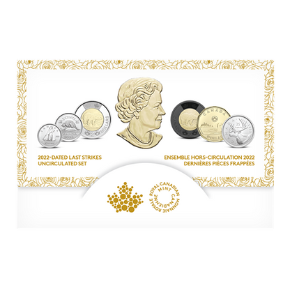 2022 Canadian Last Strikes Brilliant Uncirculated 6-Coin QEII Collector Set