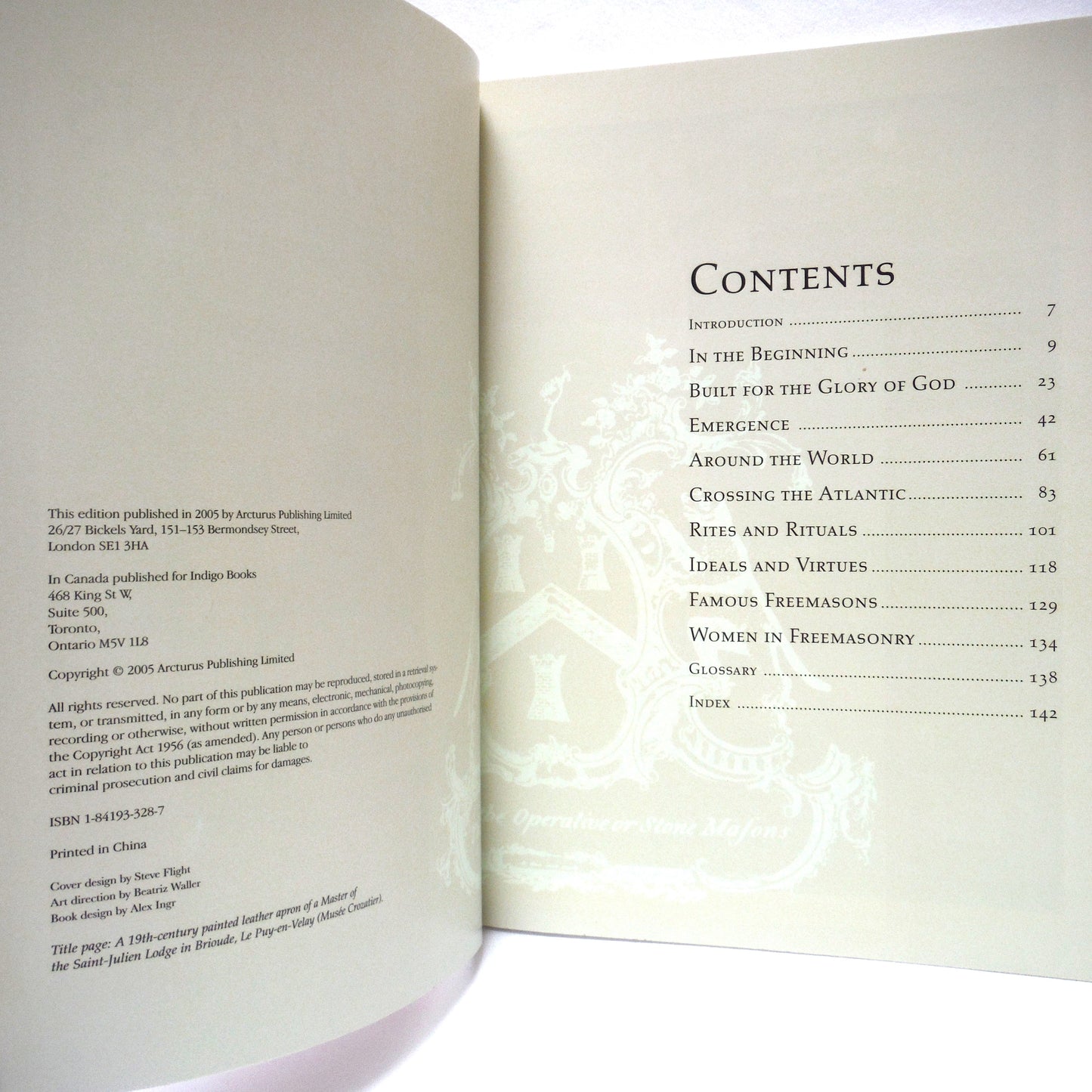 THE FREEMASONS: The Illustrated Book of An Ancient Brotherhood, by Michael Johnstone, 2005