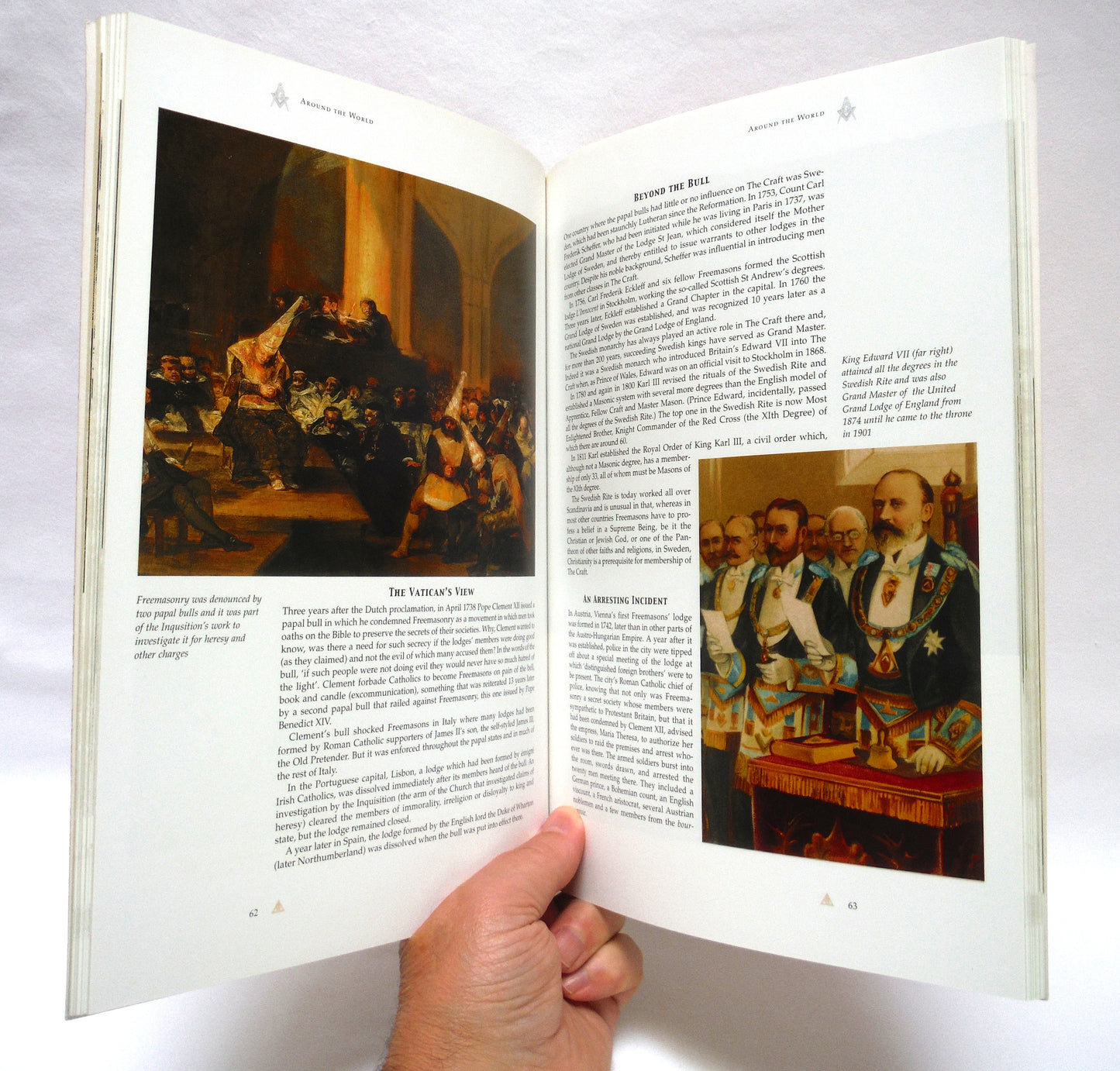 THE FREEMASONS: The Illustrated Book of An Ancient Brotherhood, by Michael Johnstone, 2005