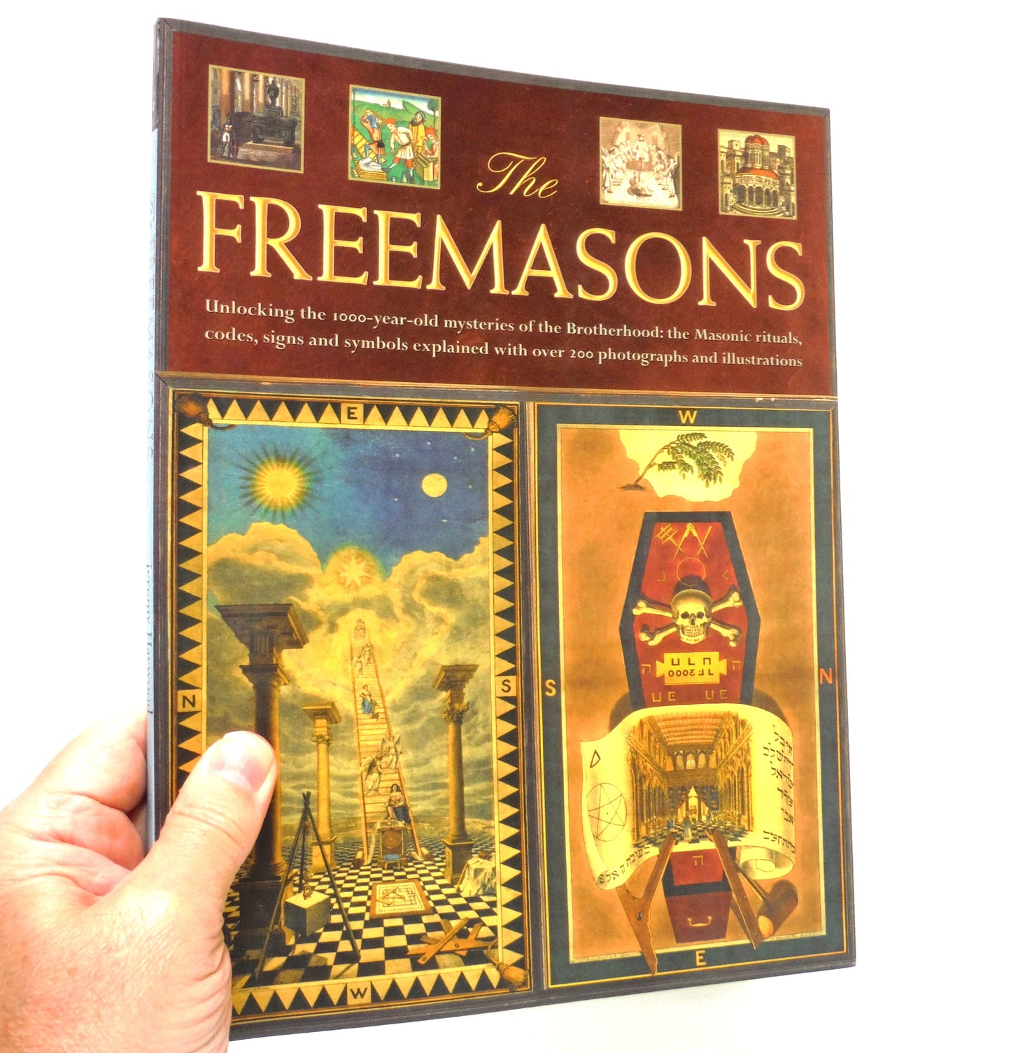 THE FREEMASONS, Unlocking the 1000-Year-Old Mysteries of the Brotherhood, by Jeremy Harwood (2006 1st Ed.)