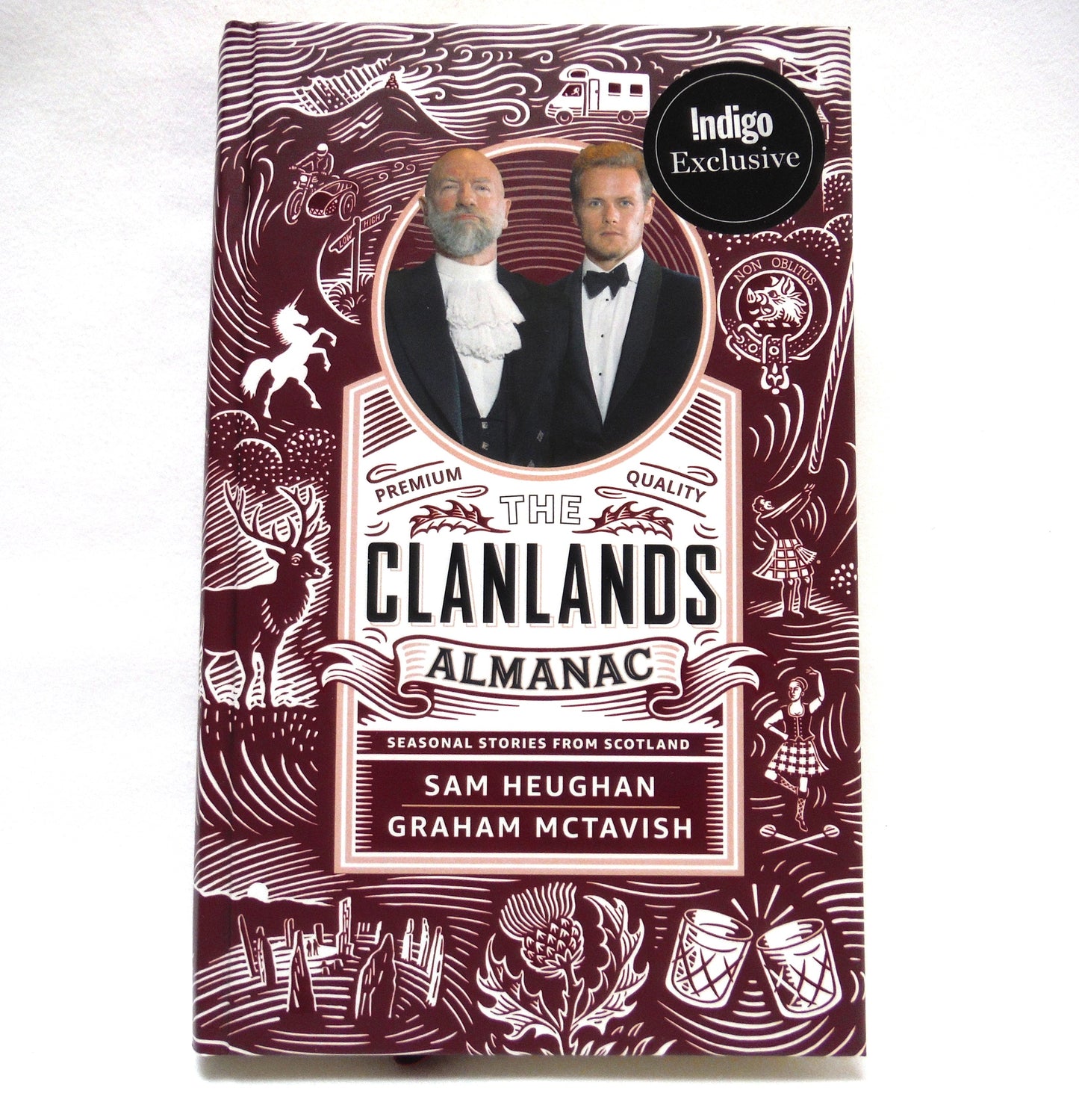 THE CLANLANDS ALMANAC, Seasonal Stories From Scotland, by Sam Heughan and Graham McTavish (2021 1st Ed.)