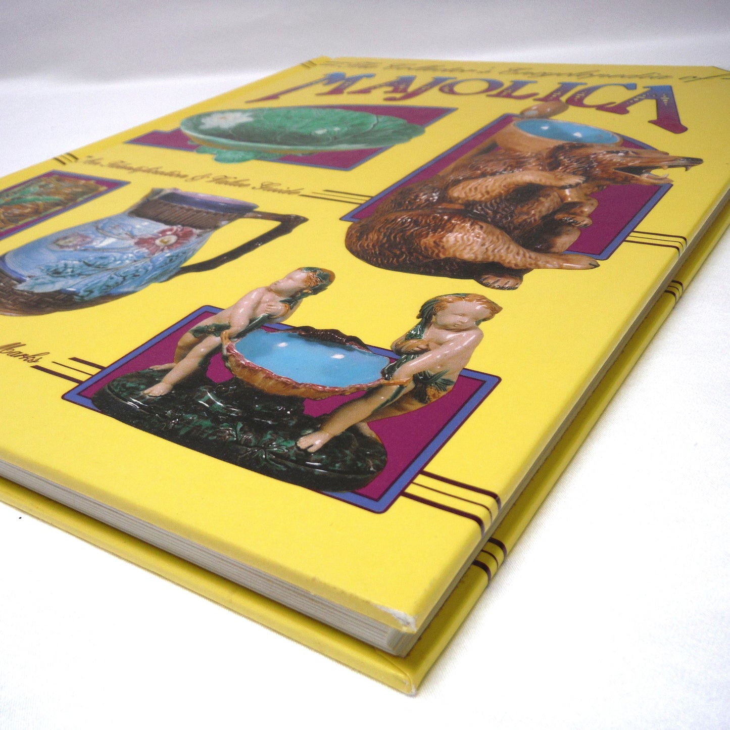 THE COLLECTOR'S ENCYCLOPEDIA OF MAJOLICA, An Identification and Value Guide, by Mariann Katx-Marks (1992 1st Ed.)
