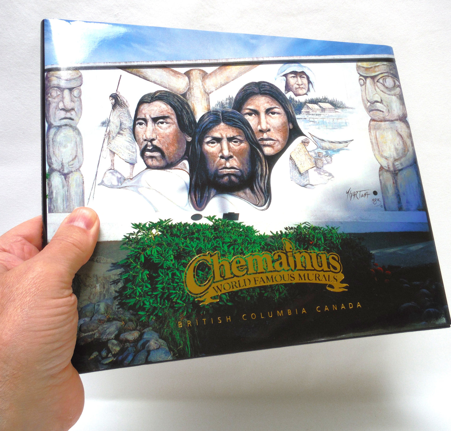 CHEMAINUS WORLD FAMOUS MURALS OF BRITISH COLUMBIA CANADA, By The Chemainus Festival of Murals Society (2005 1st Ed.)