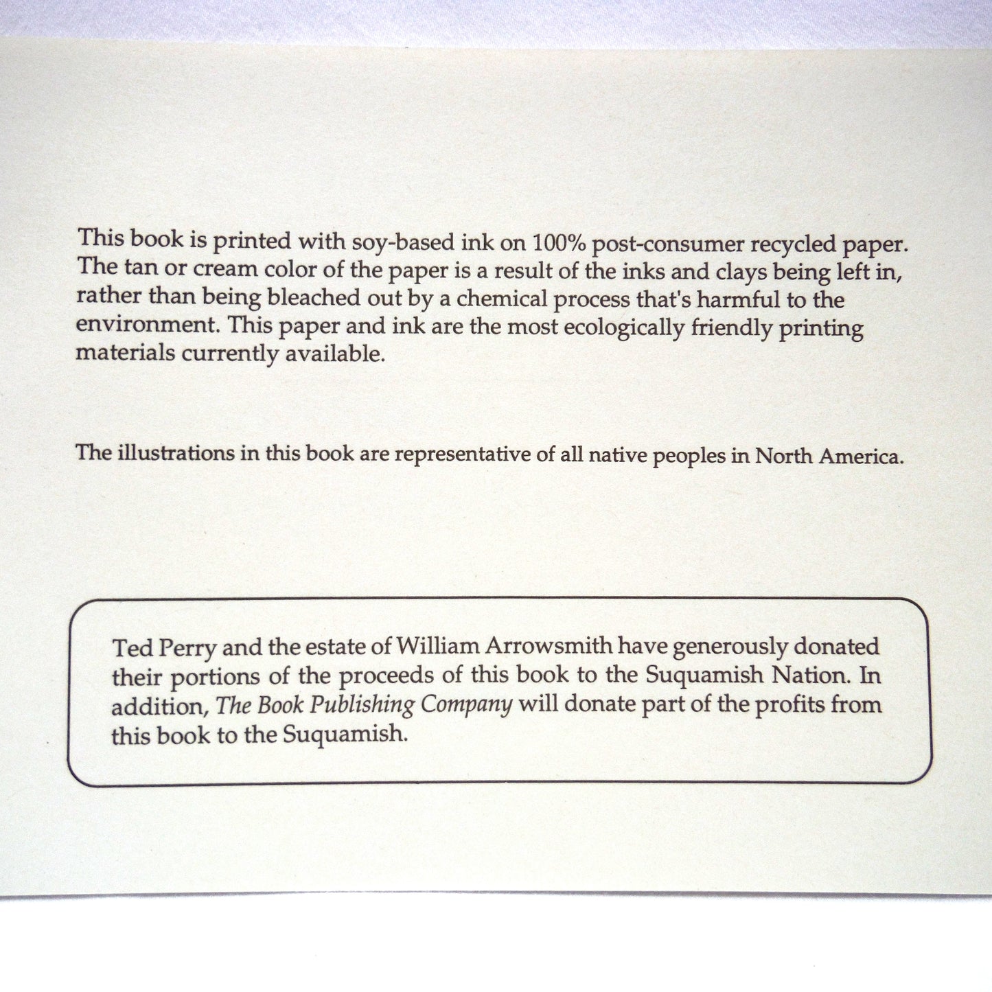 HOW CAN ONE SELL THE AIR? Chief Seattle's Vision (1992 1st Ed.)