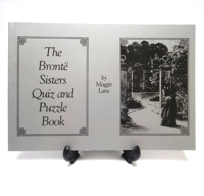 THE BRONTË SISTERS QUIZ AND PUZZLE BOOK, By Maggie Lane (1983 1st Ed.) BRAND NEW OLD STOCK!