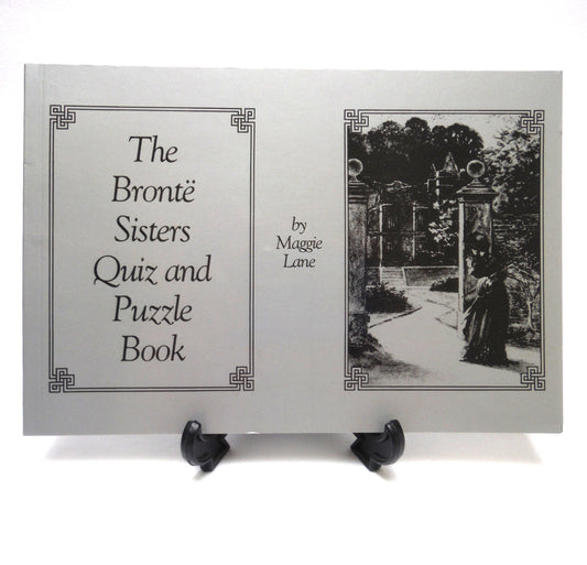 THE BRONTË SISTERS QUIZ AND PUZZLE BOOK, By Maggie Lane (1983 1st Ed.) BRAND NEW OLD STOCK!