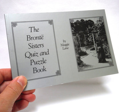 THE BRONTË SISTERS QUIZ AND PUZZLE BOOK, By Maggie Lane (1983 1st Ed.) BRAND NEW OLD STOCK!