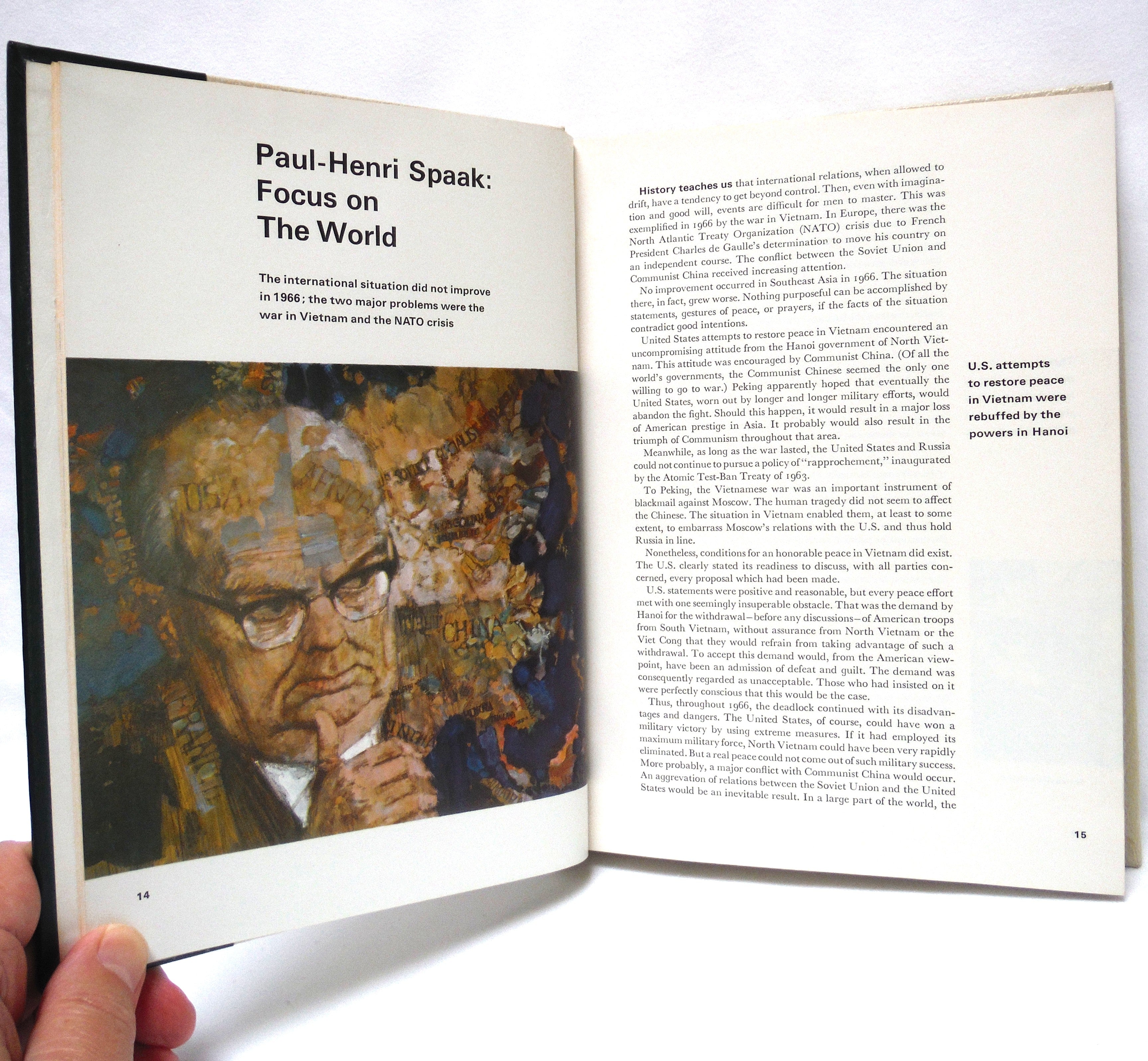 THE 1967 WORLD BOOK YEAR BOOK: 'A Review of the Events of