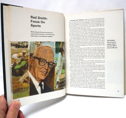 THE 1967 WORLD BOOK YEAR BOOK: 'A Review of the Events of 1966' by The World Book Encyclopedia (1967 1st Ed.)