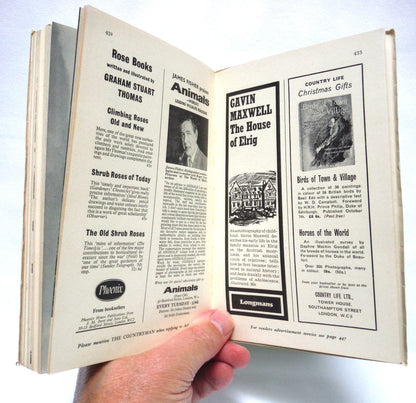 THE COUNTRYMAN, COMES FROM THE COUNTRY, Quarterly Magazine Booklet from Great Britain, by The Bradbury Agnew Press Limited: A PAUL'S SPECIAL 4-PACK OF BOOKS!