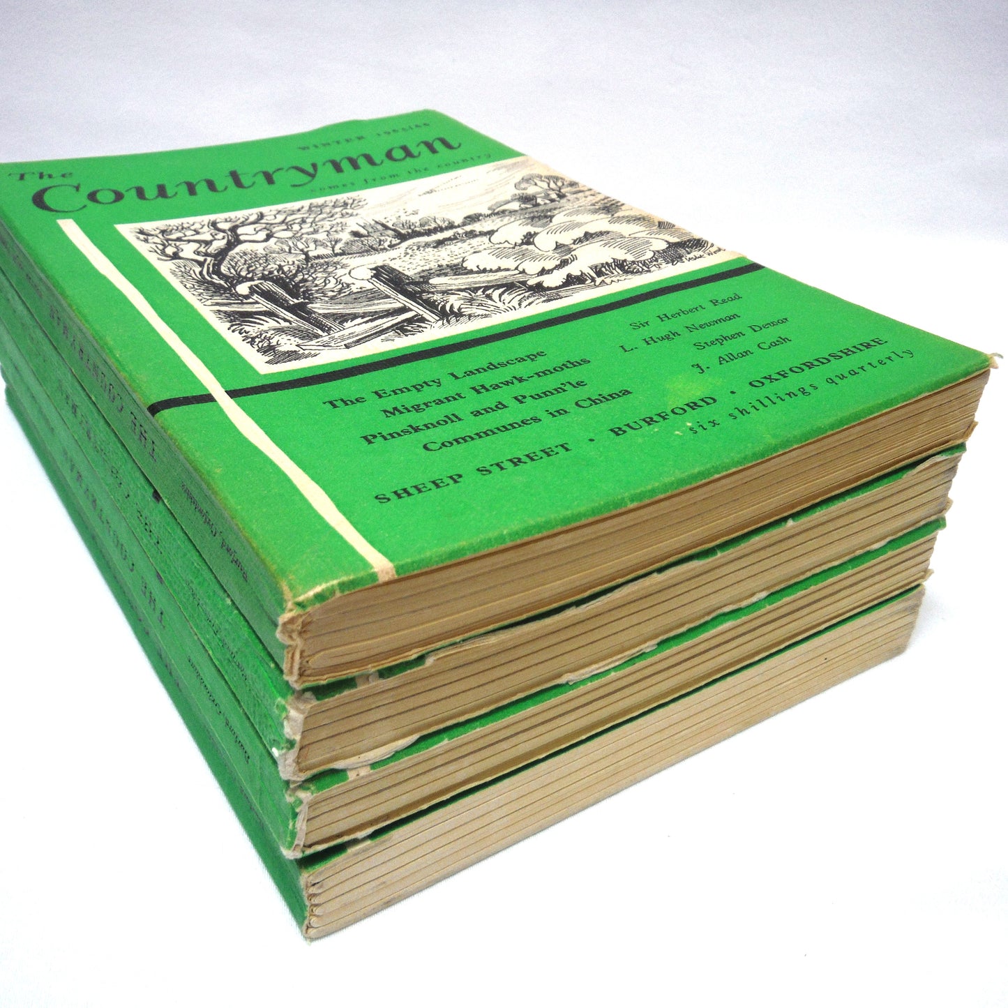 THE COUNTRYMAN, COMES FROM THE COUNTRY, Quarterly Magazine Booklet from Great Britain, by The Bradbury Agnew Press Limited: A PAUL'S SPECIAL 4-PACK OF BOOKS!