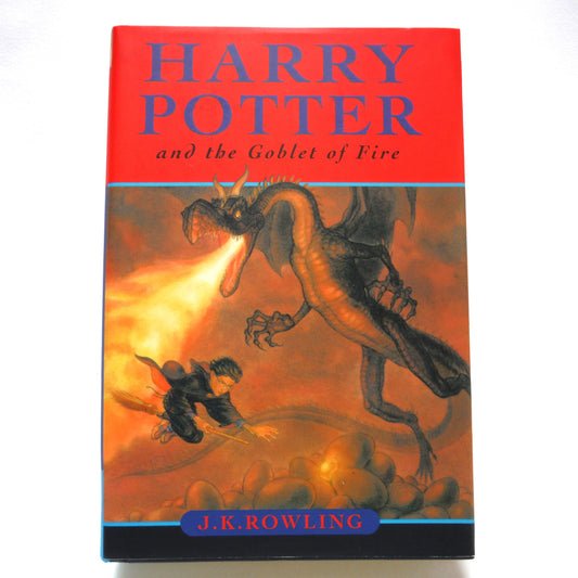 HARRY POTTER and The Goblet of Fire, by J.K. Rowling  (2000 1st CDN Raincoast Books Ed.) BRAND NEW OLD STOCK!