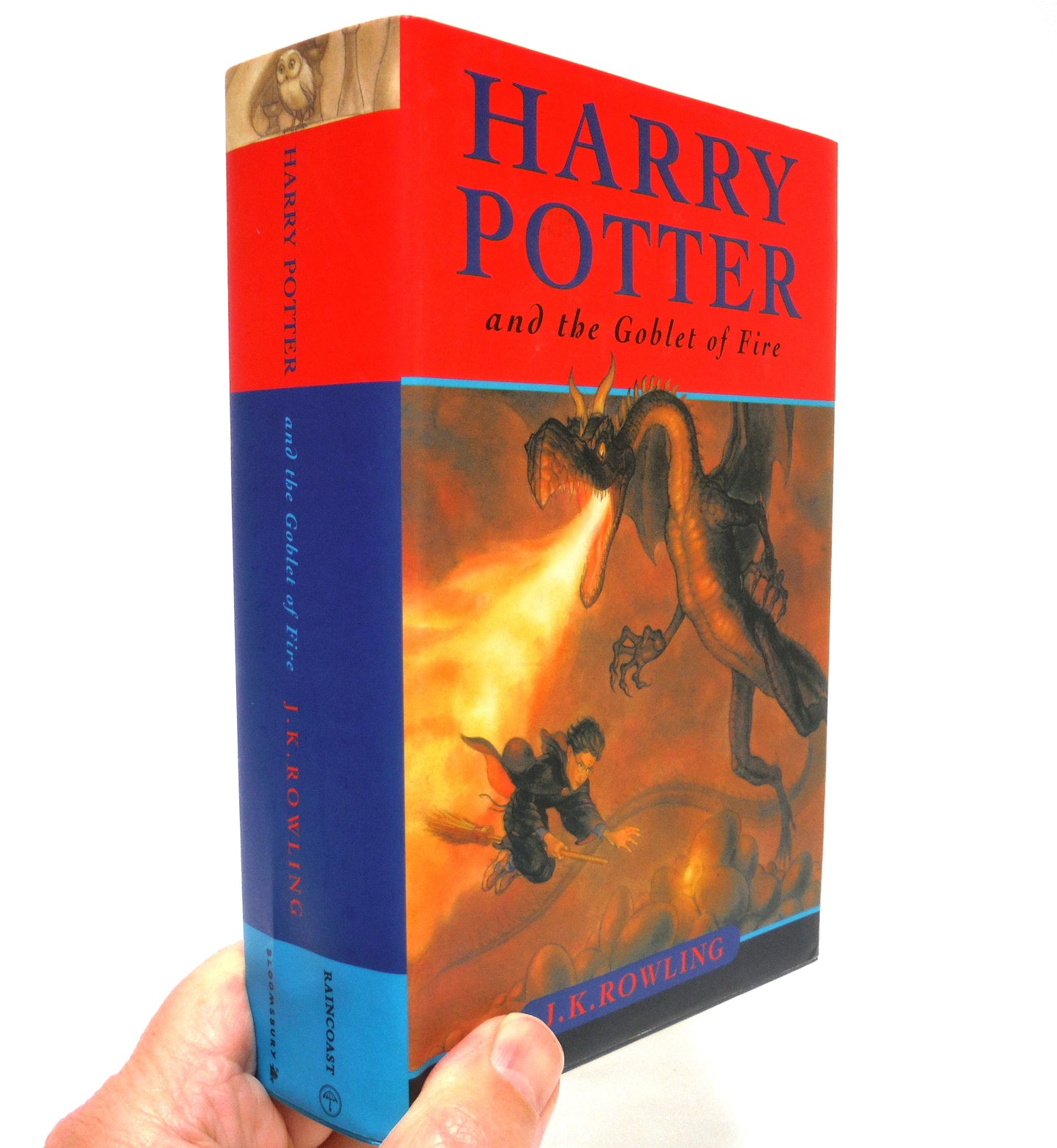 HARRY POTTER and The Goblet of Fire, by J.K. Rowling  (2000 1st CDN Raincoast Books Ed.) BRAND NEW OLD STOCK!