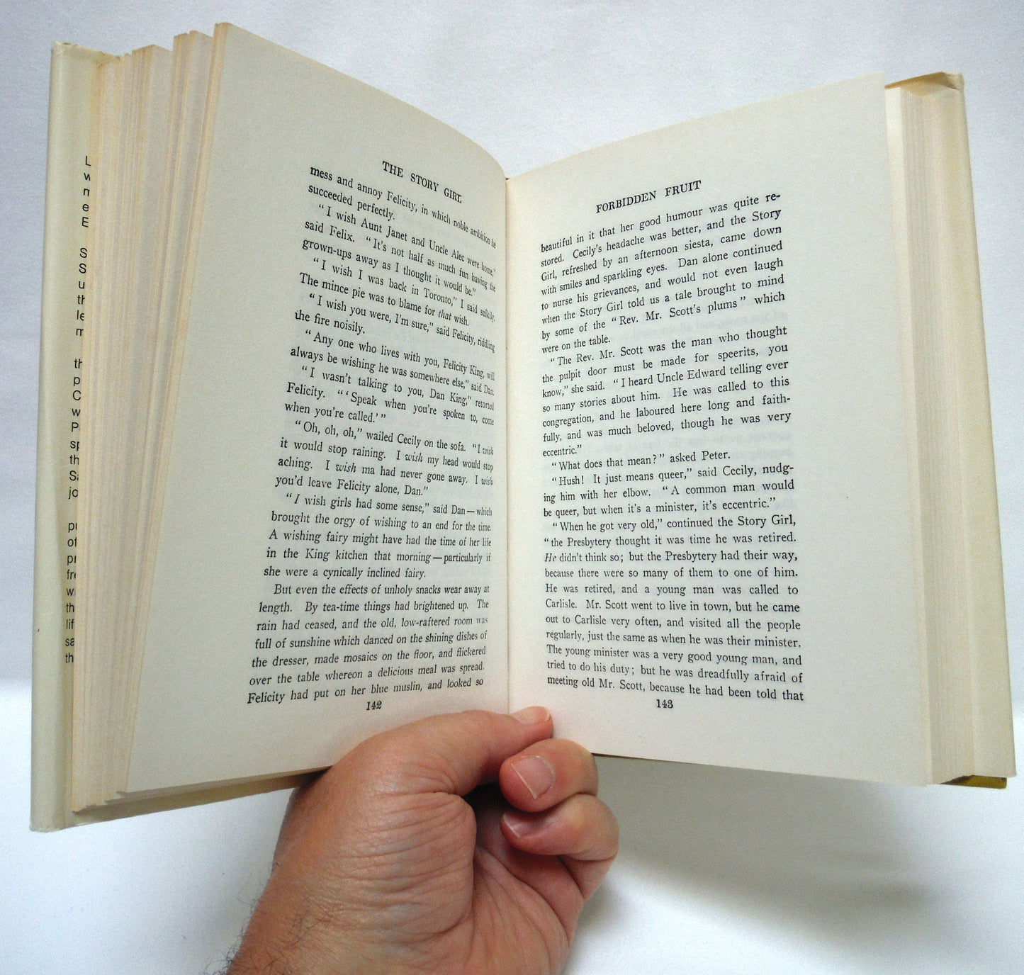 THE STORY GIRL, A Novel by L.M. Montgomery (1972 Reprint Hardcover of the 1944 1st Cdn.Ed )