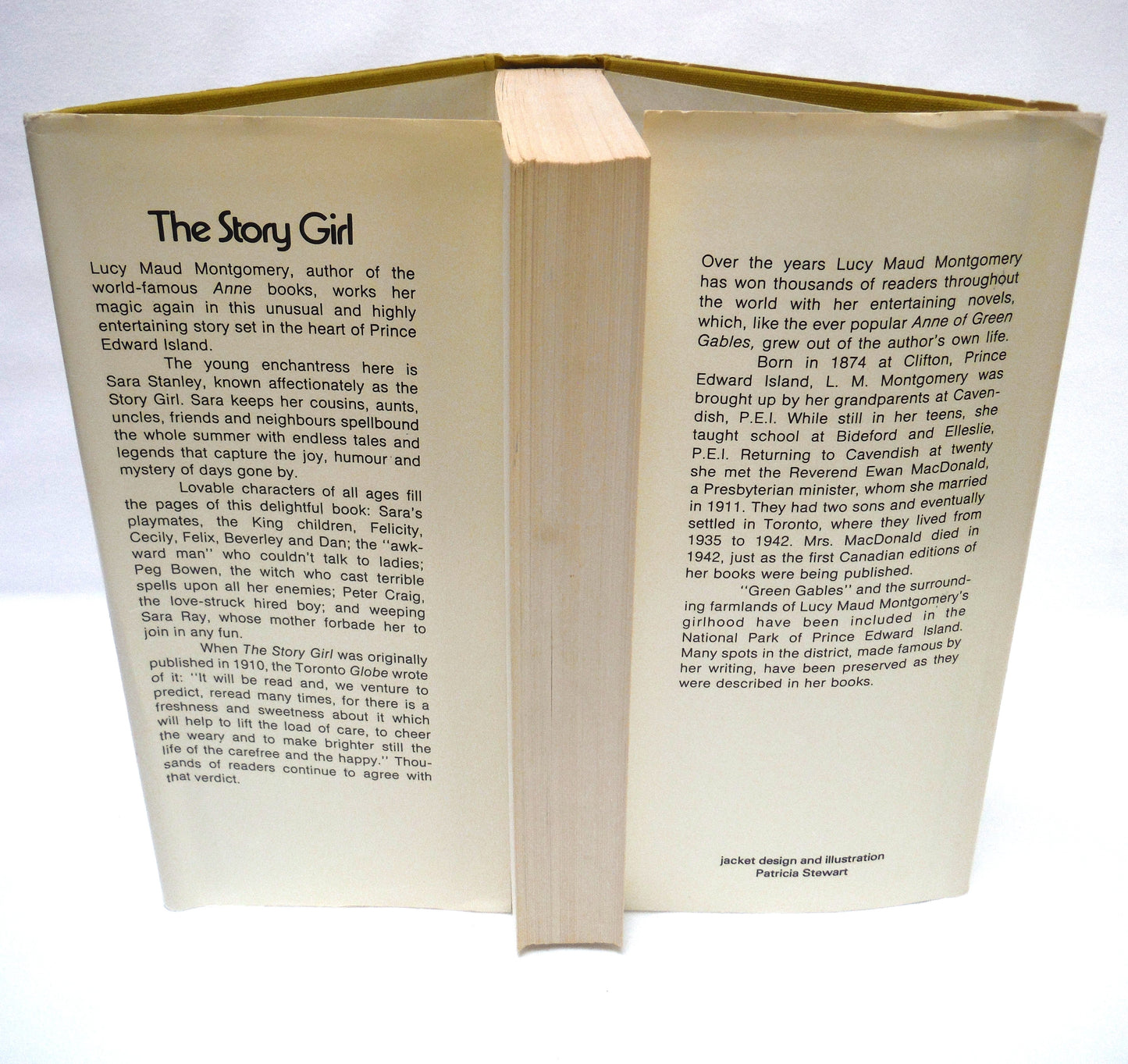THE STORY GIRL, A Novel by L.M. Montgomery (1972 Reprint Hardcover of the 1944 1st Cdn.Ed )