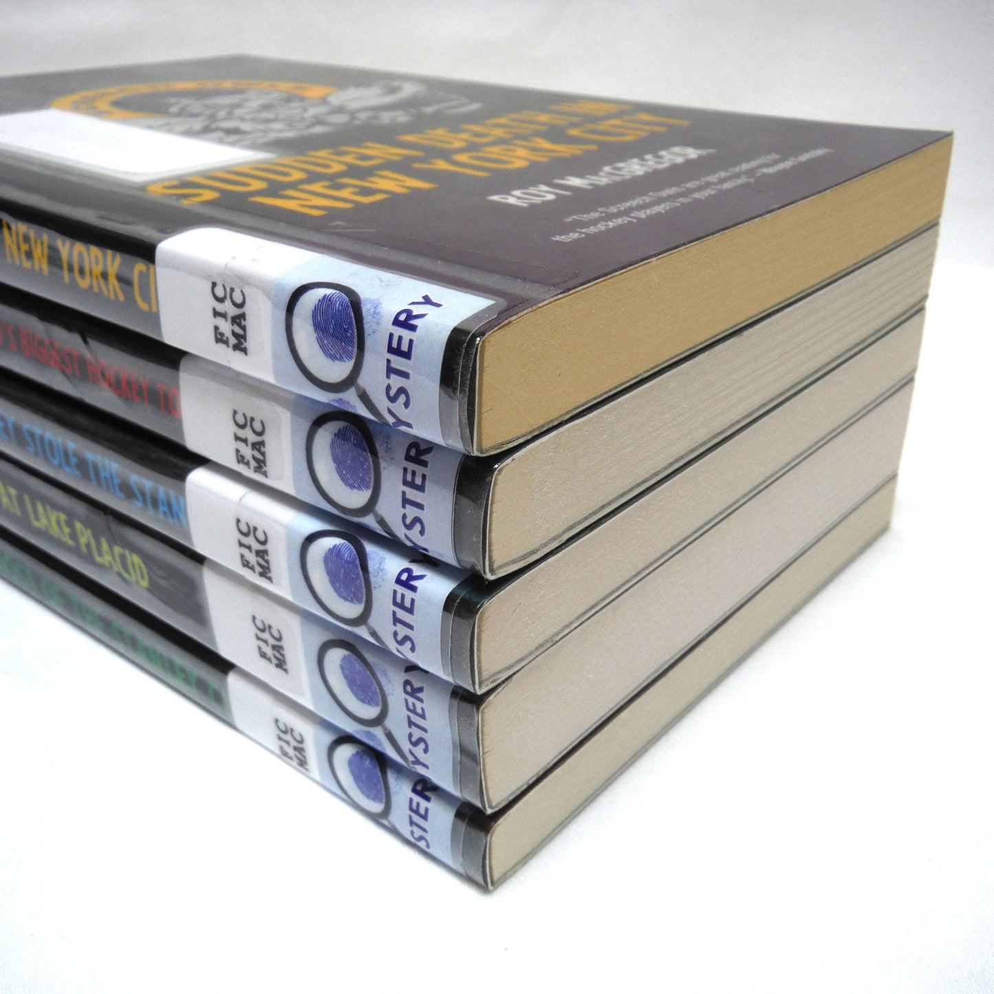 ROY MacGREGOR and THE SCREECH OWLS, A Paul's Special Very Unique Set of 5 Mystery Books!