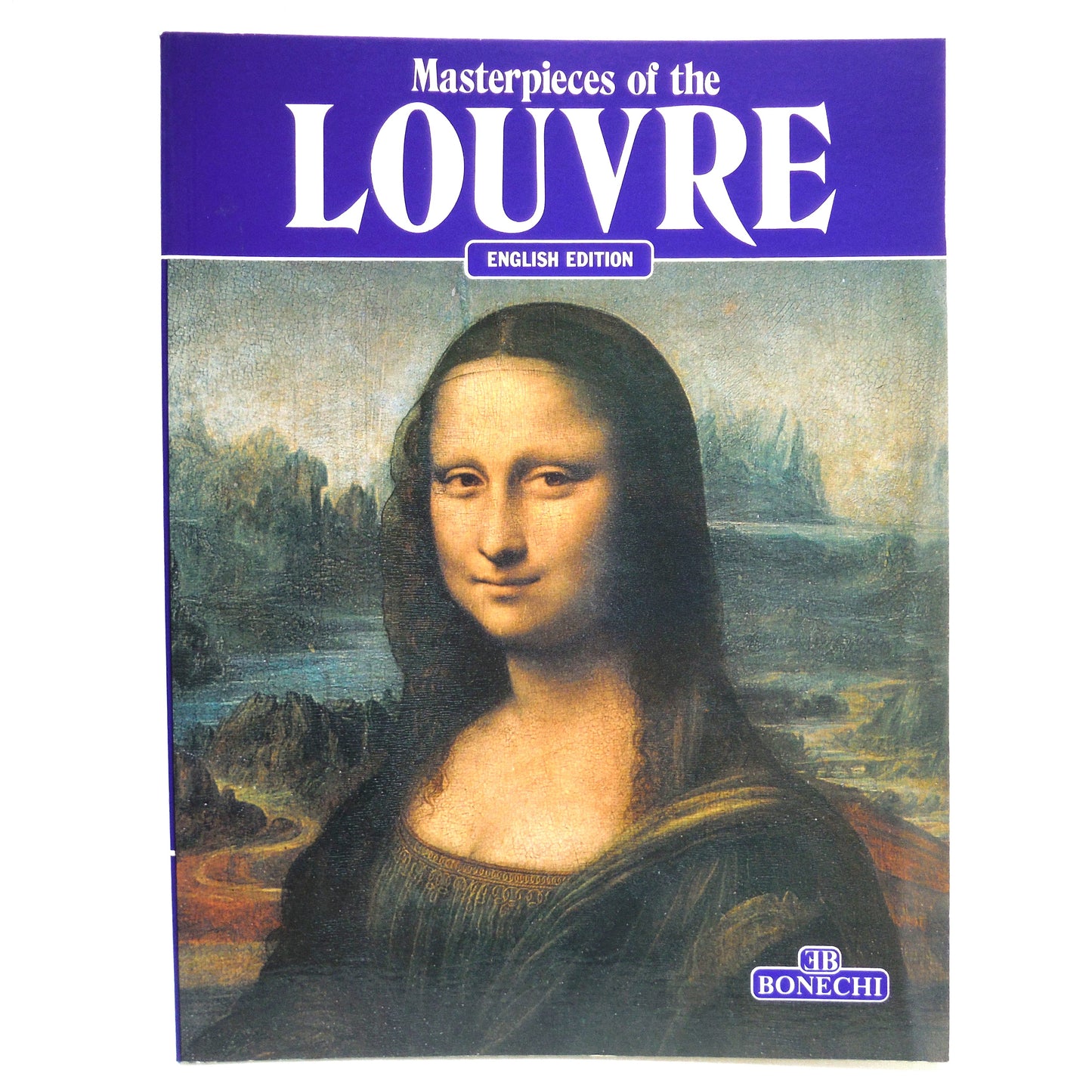 PAIR OF VINTAGE SOUVENIR BOOKS ON "THE LOUVRE", A Paul's Two-Book Package: MONA LISA!  THE LOUVRE, by Michel Gallet, and MASTERPIECES OF THE LOUVRE by  Jacqueline Guillot