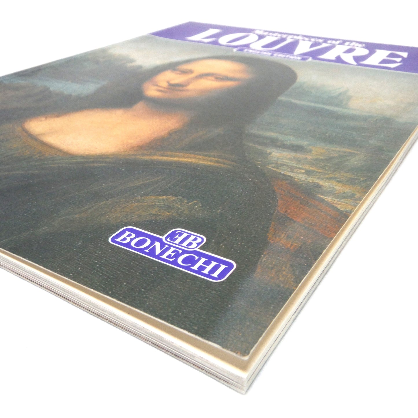 PAIR OF VINTAGE SOUVENIR BOOKS ON "THE LOUVRE", A Paul's Two-Book Package: MONA LISA!  THE LOUVRE, by Michel Gallet, and MASTERPIECES OF THE LOUVRE by  Jacqueline Guillot