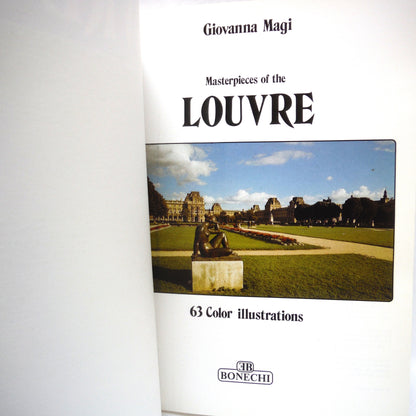 PAIR OF VINTAGE SOUVENIR BOOKS ON "THE LOUVRE", A Paul's Two-Book Package: MONA LISA!  THE LOUVRE, by Michel Gallet, and MASTERPIECES OF THE LOUVRE by  Jacqueline Guillot