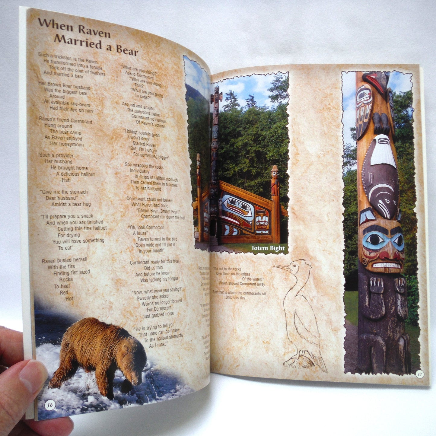 STORIES OF THE TOTEMS, LEGENDS IN WOOD by Pamela Rae Huteson  (2002 1st Ed.)