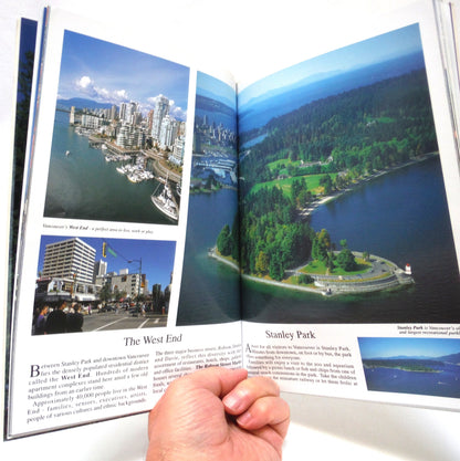 VANCOUVER AND VICTORIA, English Edition Souvenir Tour Guide, by Peggy Stortz and The Irving Weisdorf & Co. Ltd.  (2003 1st Rev. Ed.)