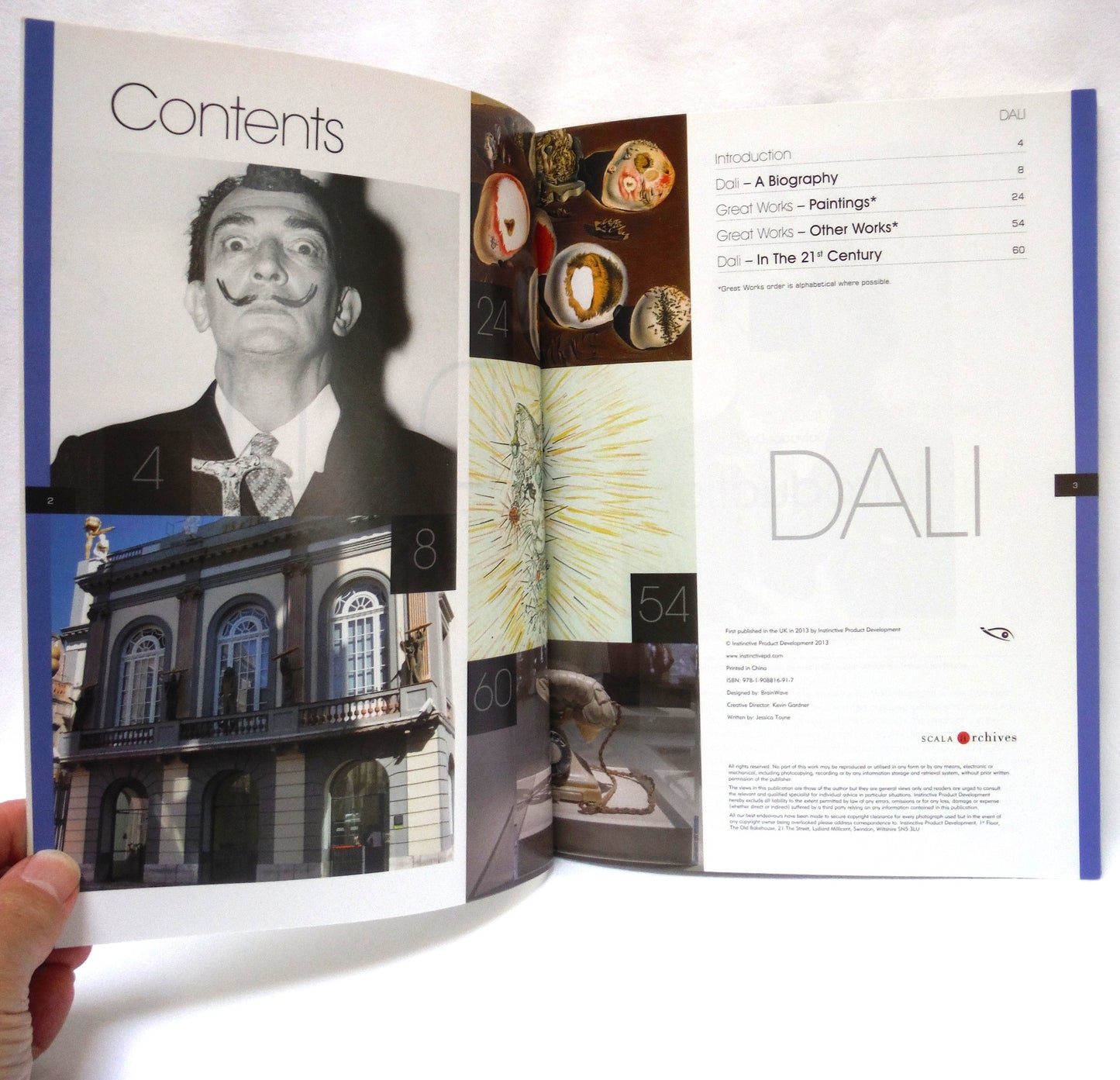 DALI: THE GREAT ARTISTS COLLECTION, by Jessica Toyne (2013 1st Ed.)