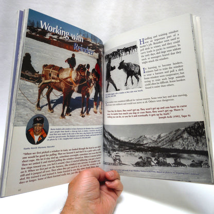 REINDEER DAYS REMEMBERED, Dedicated to the Reindeer Herders and their Families, by Elisa J. Hart, with the Assistance of Inuvialuit Co-Researchers (2001 1st Ed.)