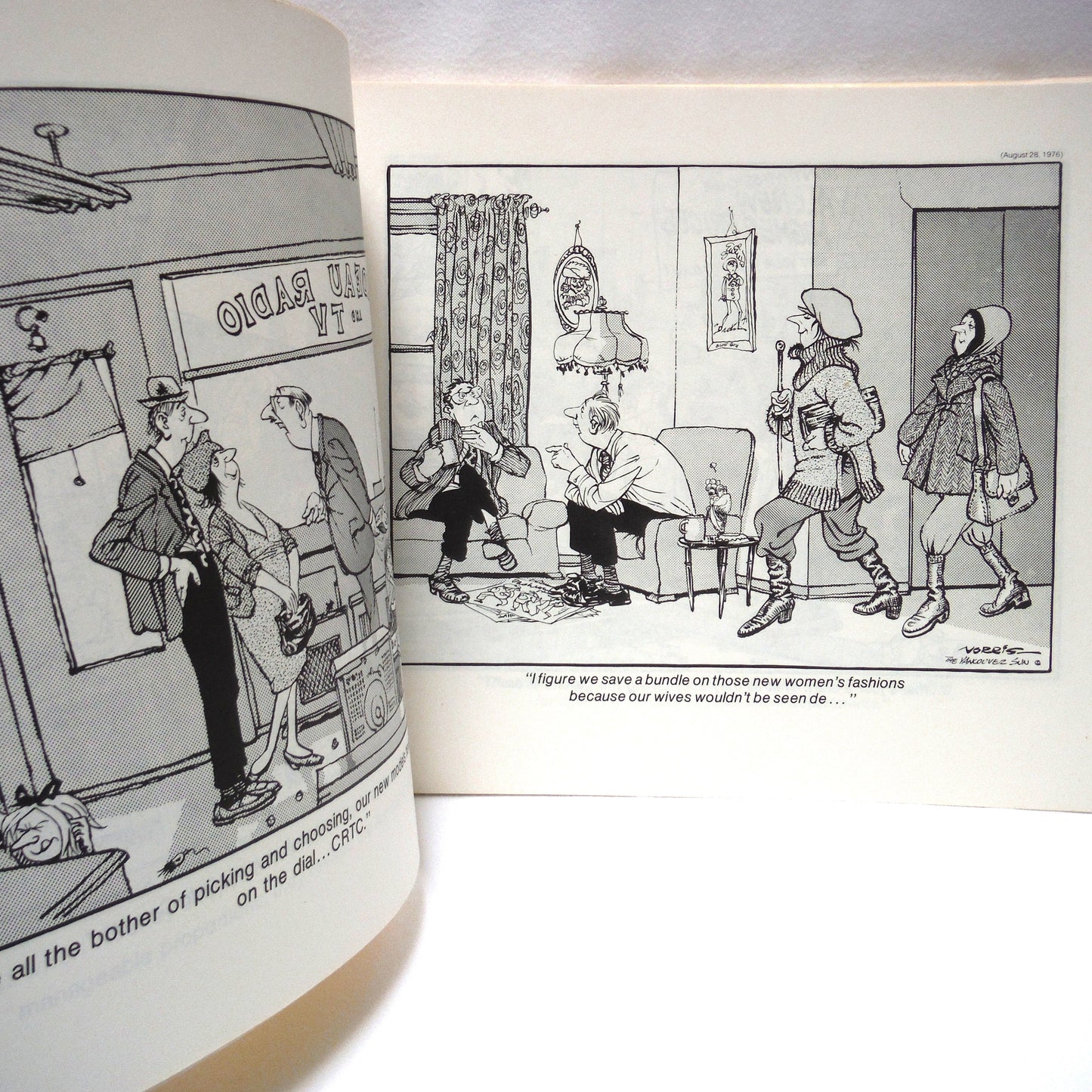 NORRIS, 26th Annual Collection of 101 Cartoons by Len Norris and The Vancouver Sun (1977 1st Ed.)
