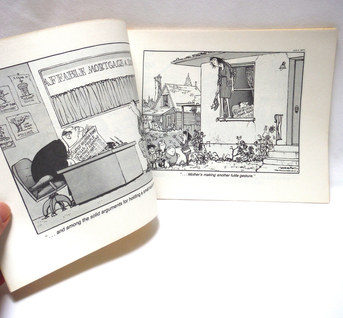 NORRIS, 27th Annual Collection of 101 Cartoons by Len Norris and The Vancouver Sun (1978 1st Ed.)