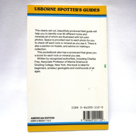 SPOTTER'S GUIDE TO ROCKS & MINERALS, by Alan Woolley, Photography by Mike Freeman (1997 1st Ed.)
