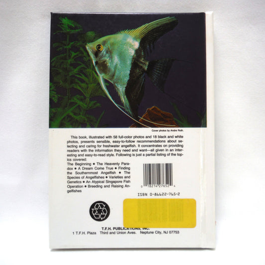 FRESHWATER ANGELFISHES FULL-COLOUR POCKET GUIDE KW-408, by Dr. Herbert R. Axelrod and Dr. Warren E. Burgess  (1995 Edition)