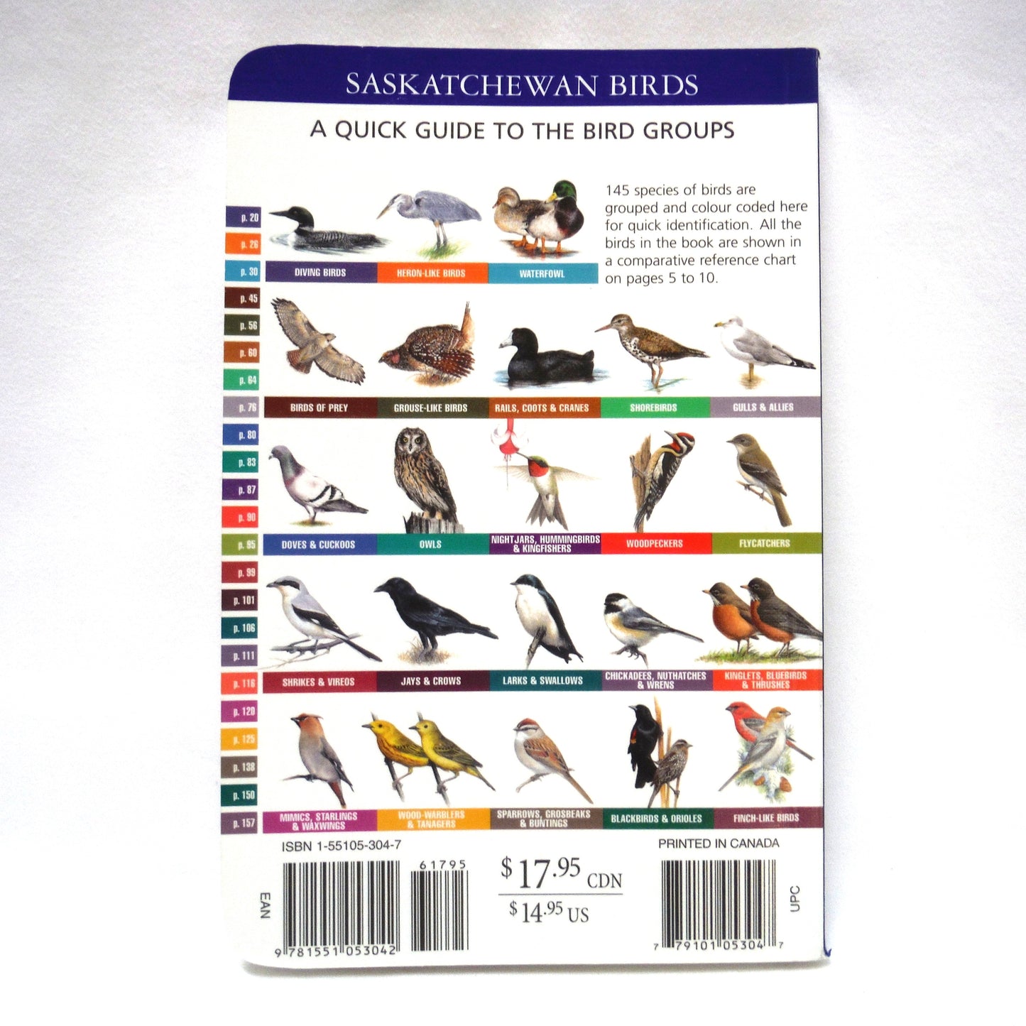 SASKATCHEWAN BIRDS, A Quick Guide to the Bird Groups, by  Alan Smith (2000 1st Ed.)