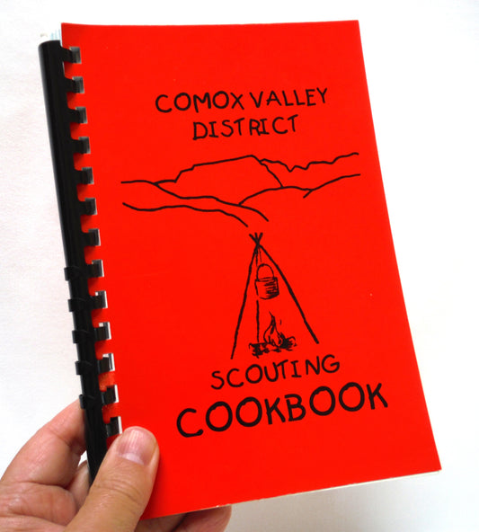 COMOX VALLEY DISTRICT SCOUTING COOKBOOK, by Scouts Canada Comox Valley District Cookbook Committee 1999-2000