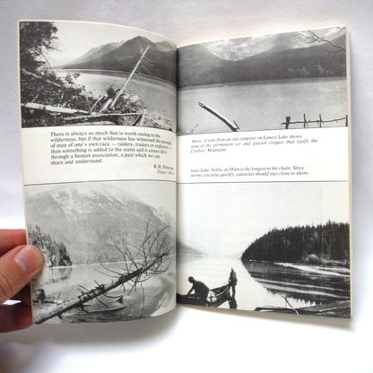 BOWRON LAKES, Pocket Guide to Canoe Country British Columbia, by Richard Thomas Wright (1989 Updated Edition)