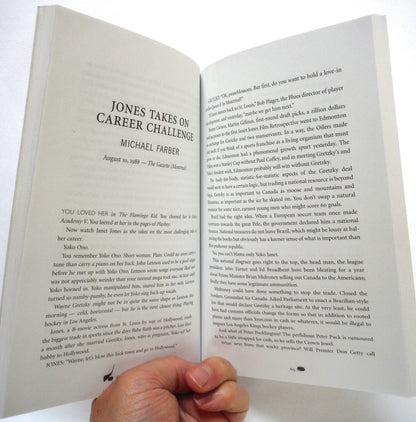 ICE LEVEL: Greatest Hockey Stories From The Last 50 Years, CANADA'S BEST FROM THE BEST, Edited by Cam Cole (2005 1st Ed.)