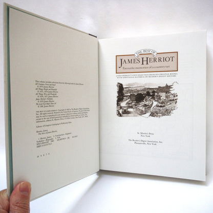 THE BEST OF JAMES HERRIOT: Favourite memories of a Country Vet, by James Herriot (1982 1st Ed.)
