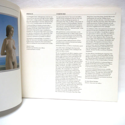 CHRISTOPHER PRATT: A Retrospective Organized By The Vancouver Art Gallery, Catalogue by Joyce Zemans (1986 1st Ed.)