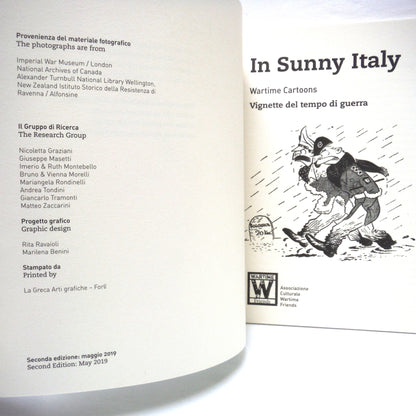 IN SUNNY ITALY, Wartime Cartoons - Vignette del tempo di guerra, An Exhibit by The Imperial War Museum of London, 2019
