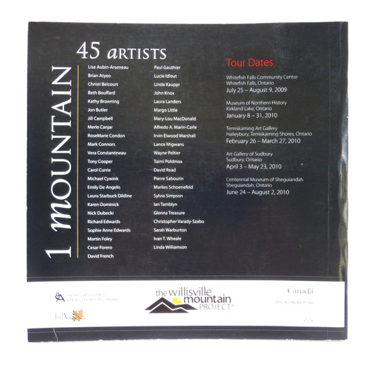 THE WILLISVILLE MOUNTAIN PROJECT: Rock-Spirit-Art Exhibit Catalogue, 2009