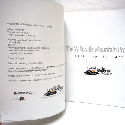 THE WILLISVILLE MOUNTAIN PROJECT: Rock-Spirit-Art Exhibit Catalogue, 2009