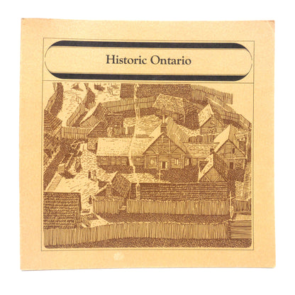 'HISTORIC ONTARIO: A Special Edition Travel Ontario Tourist Brochure, by The Province of Ontario, Department of Tourism & Information, 1975