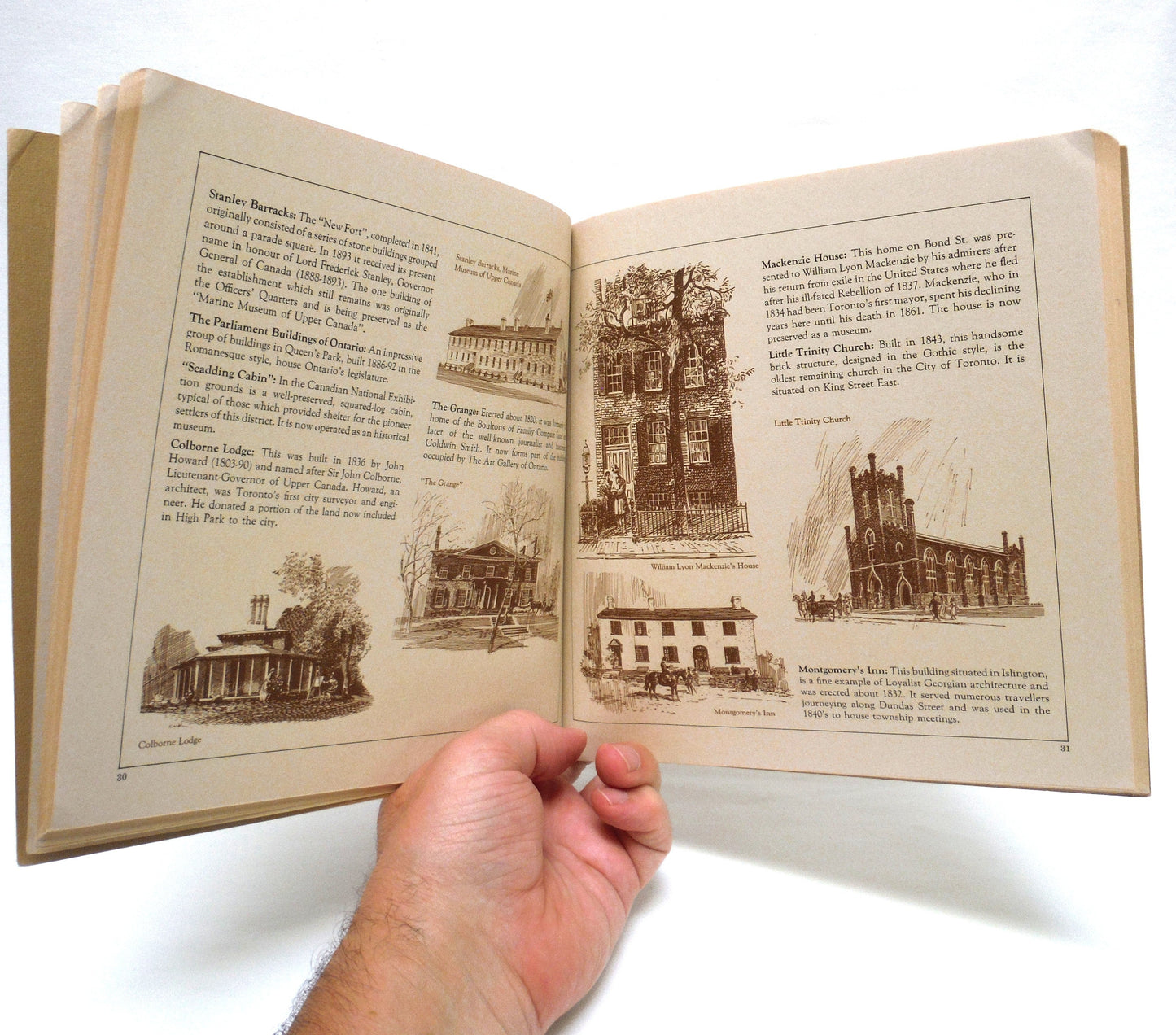 'HISTORIC ONTARIO: A Special Edition Travel Ontario Tourist Brochure, by The Province of Ontario, Department of Tourism & Information, 1975