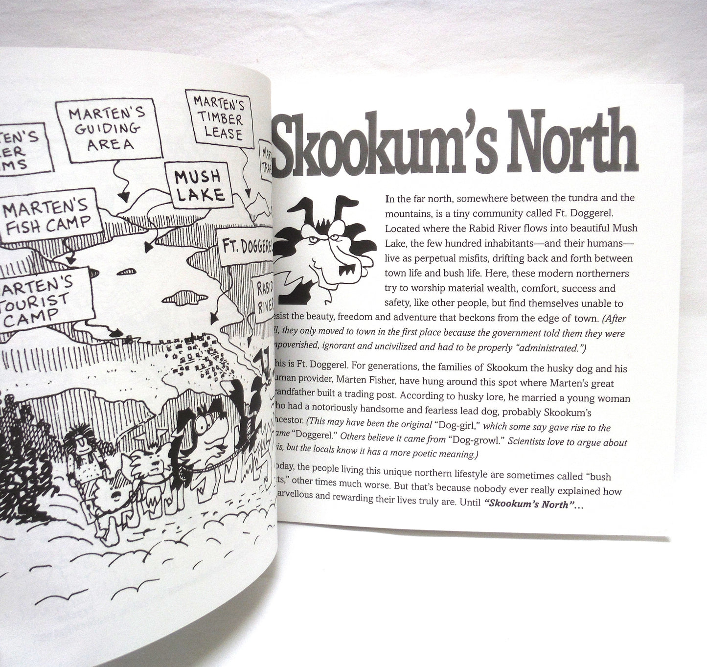 SKOOKUM'S NORTH, The "PAWS" Collection by Doug Urquhart (1994 1st Ed.)
