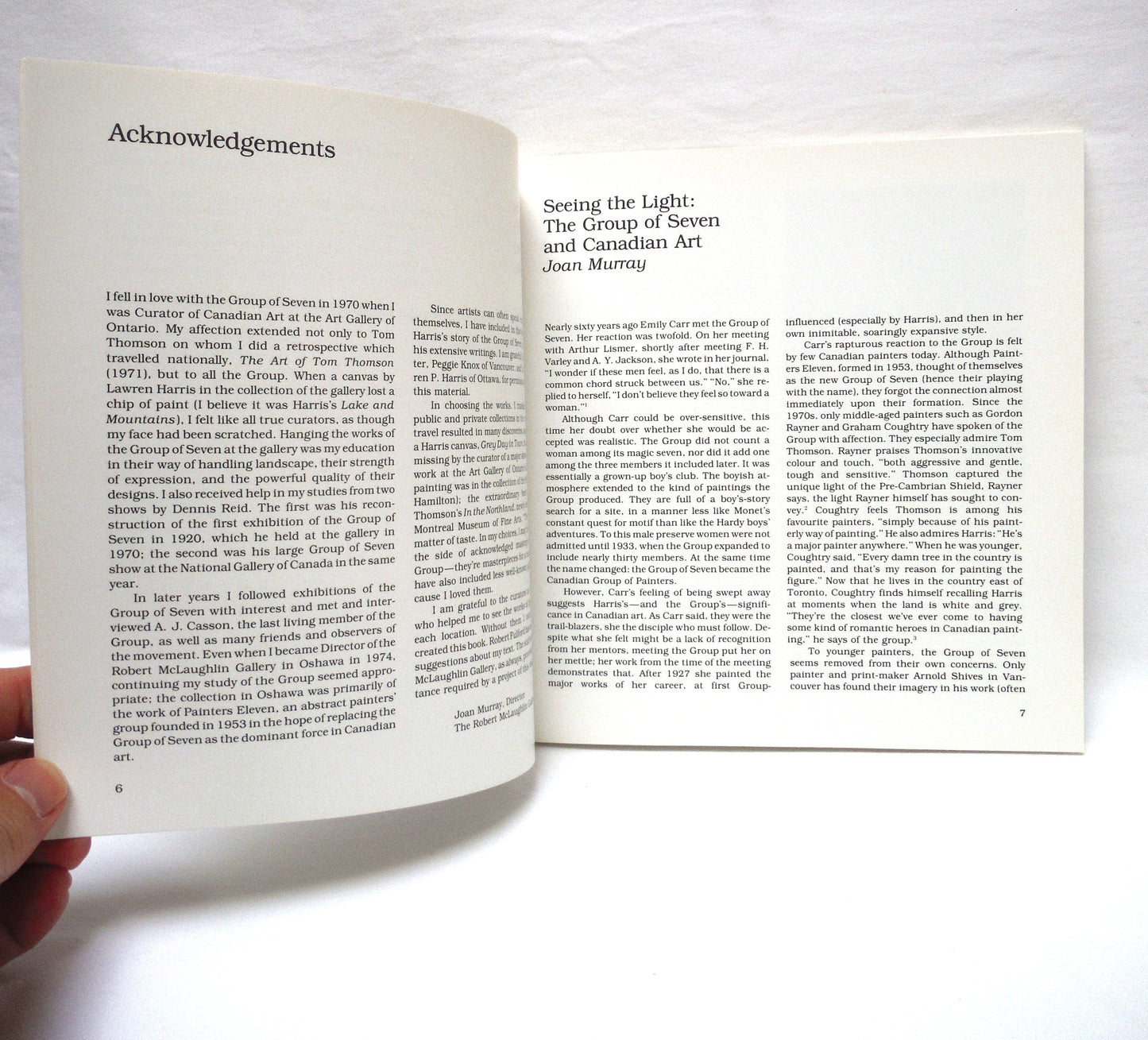 THE BEST OF THE GROUP OF SEVEN, by Joan Murray, With an Essay by Lawren Harris (1993 1st PB Ed.)