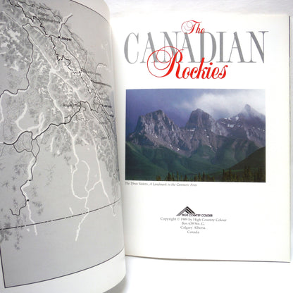 THE CANADIAN ROCKIES, A Pictorial Essay by High Country Colour (1989 1st Ed.)