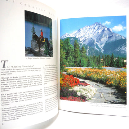 THE CANADIAN ROCKIES, A Pictorial Essay by High Country Colour (1989 1st Ed.)